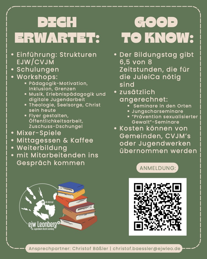 Flyer zum Bildungstag